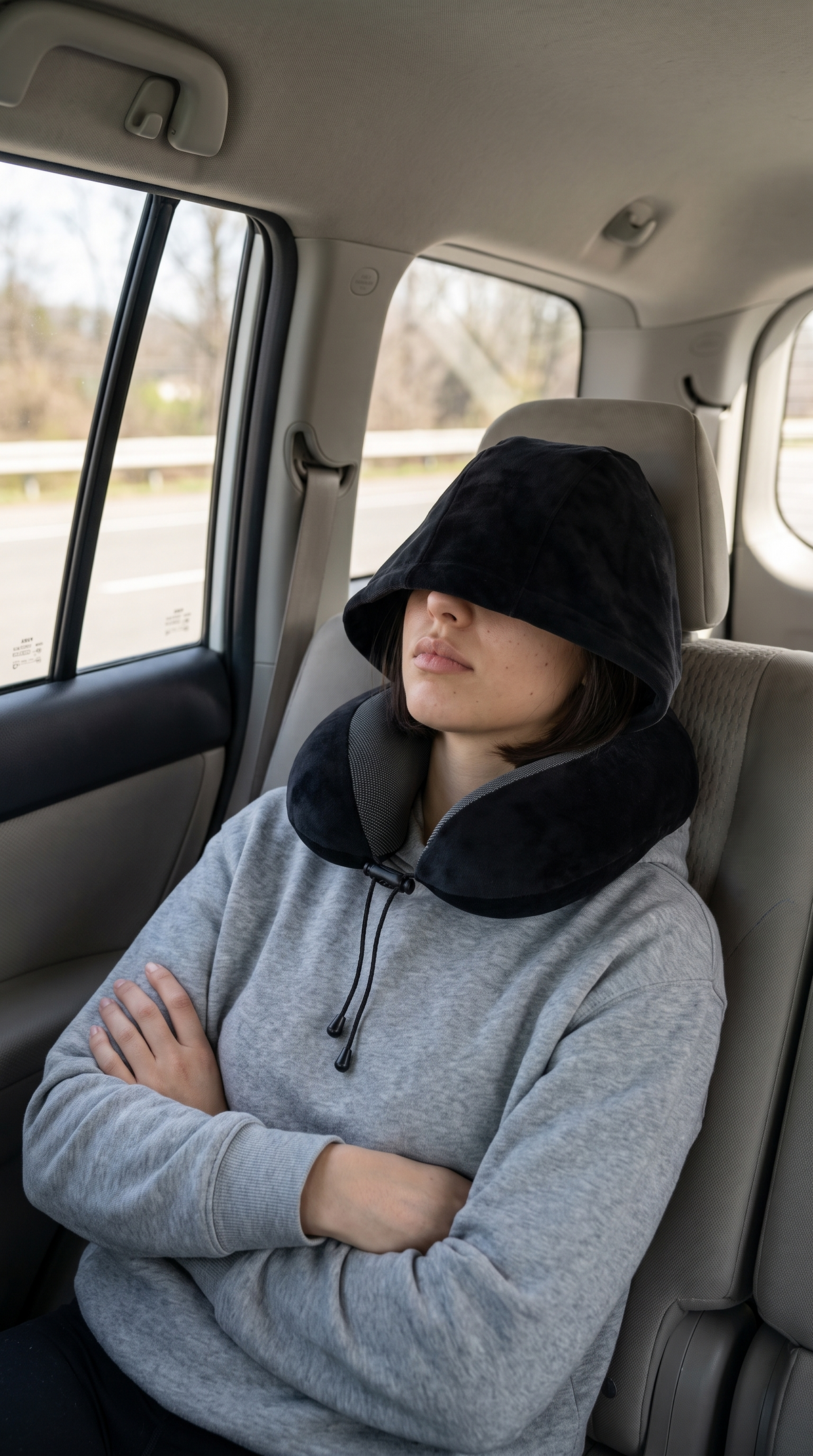Coverest™ Hooded Travel Pillow