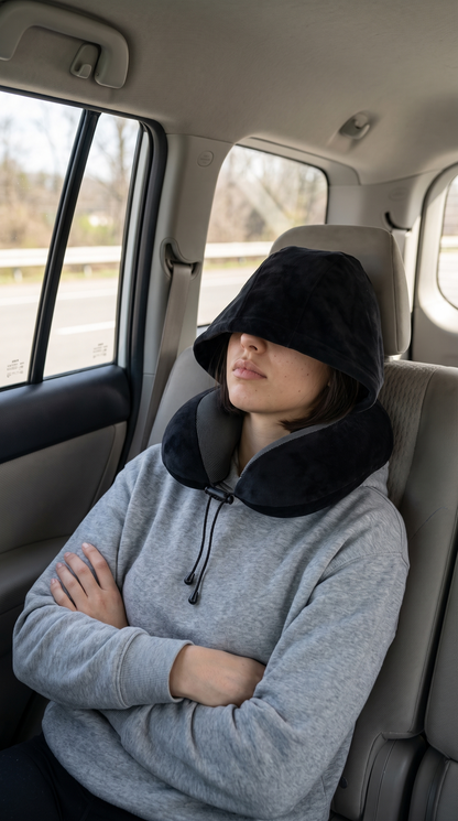 Coverest™ Hooded Travel Pillow